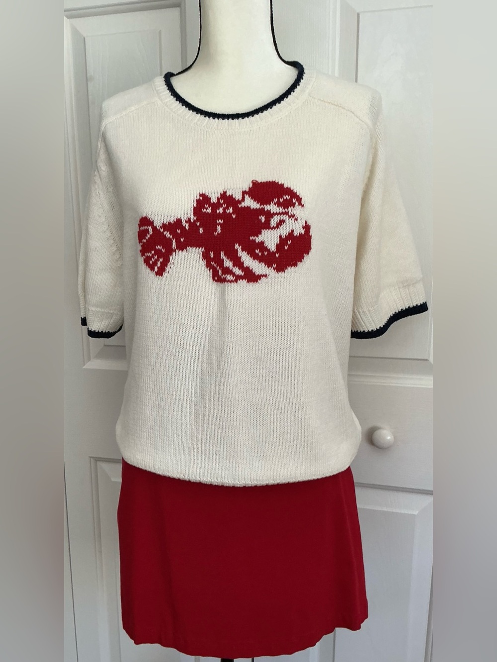 Trendy lobster sweater